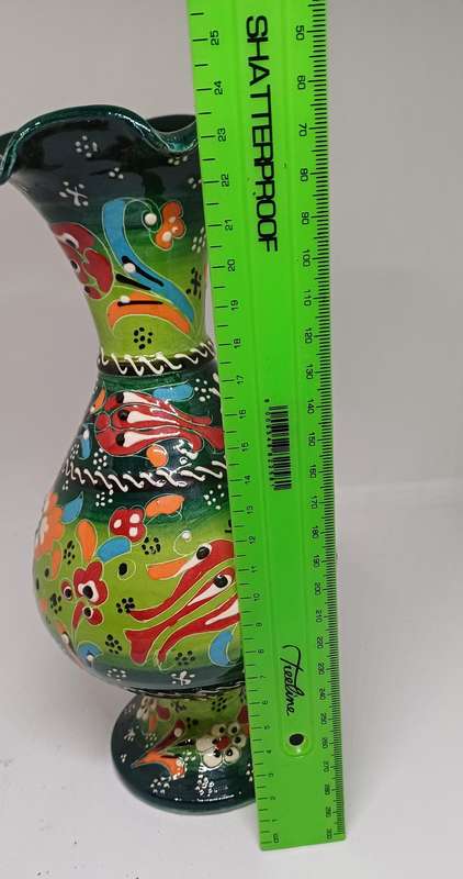 Handpainted vase