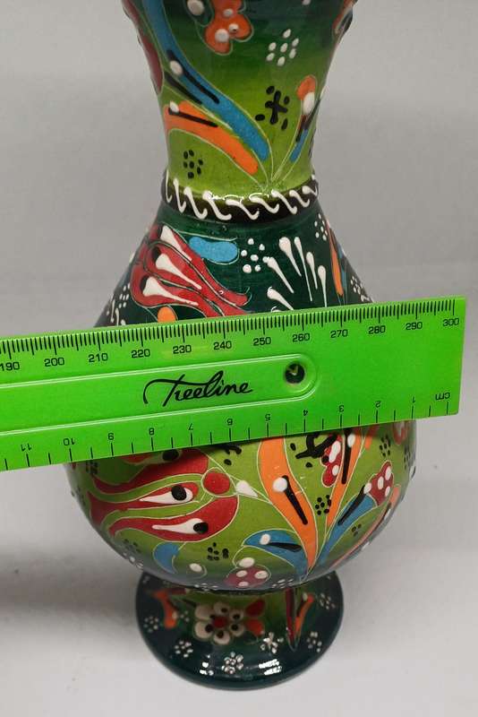 Handpainted vase