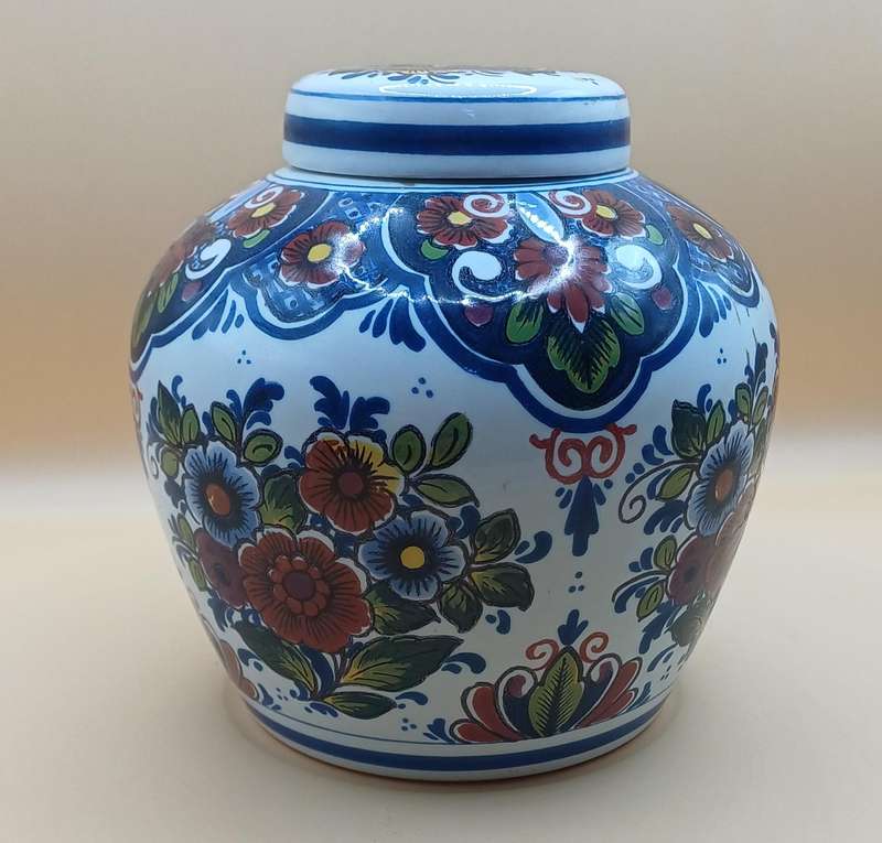 Delft Holland Ginger Jar
