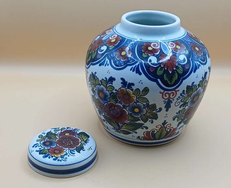Delft Holland Ginger Jar
