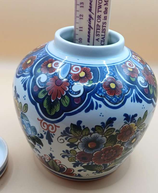 Delft Holland Ginger Jar