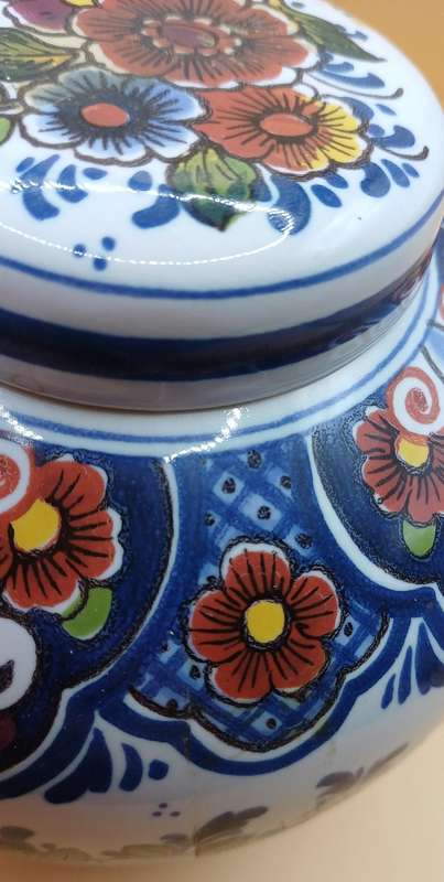 Delft Holland Ginger Jar