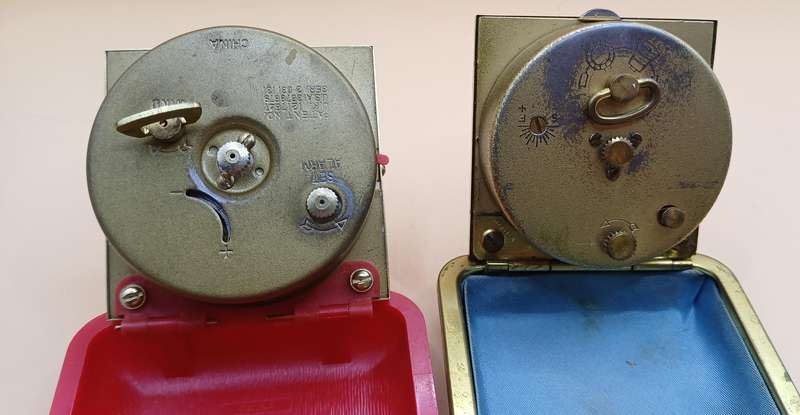 Two alarm clocks