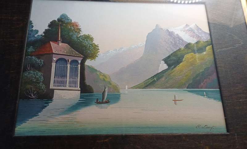 Very old collectable  original painting