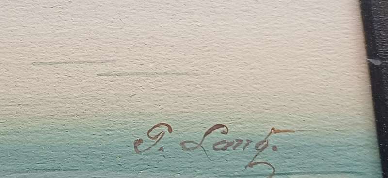 Very old collectable  original painting