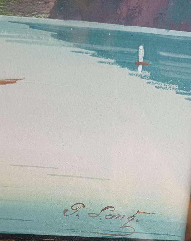 Very old collectable  original painting