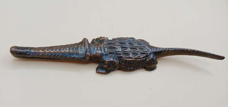 Paperweight -crocodile
