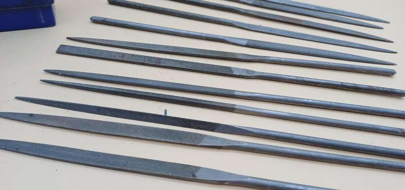 Set of needle files,small specialized files,for detailed work