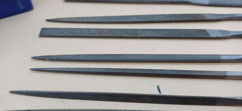 Set of needle files,small specialized files,for detailed work