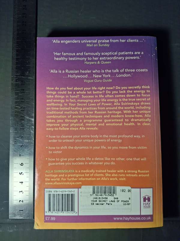 Your Secret Laws of Power by Alla Svirinskaya