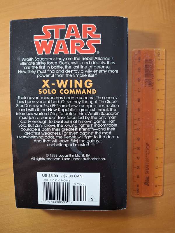 Star Wars: X-Wing: Solo Command: Book 7 by Aaron Allston