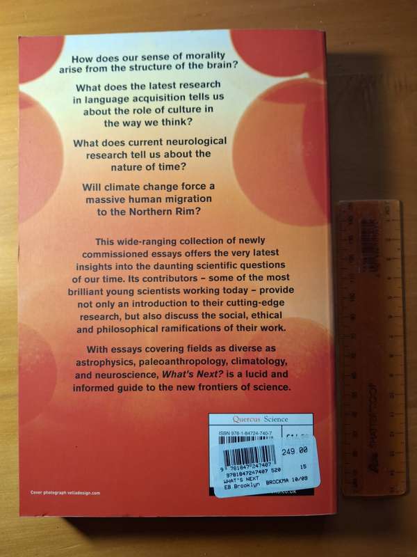 What's Next? edited by Max Brockman