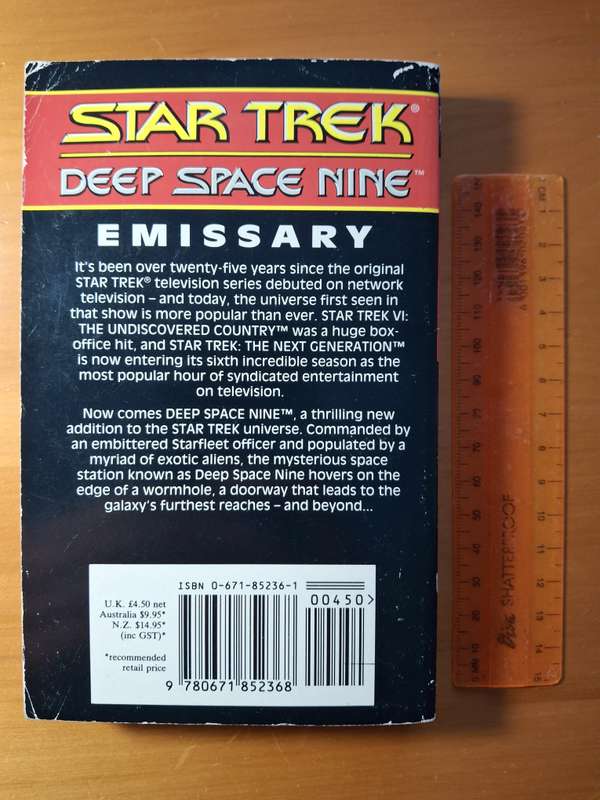 Emissary (Star Trek: Deep Space Nine, #1) by J.M. Dillard
