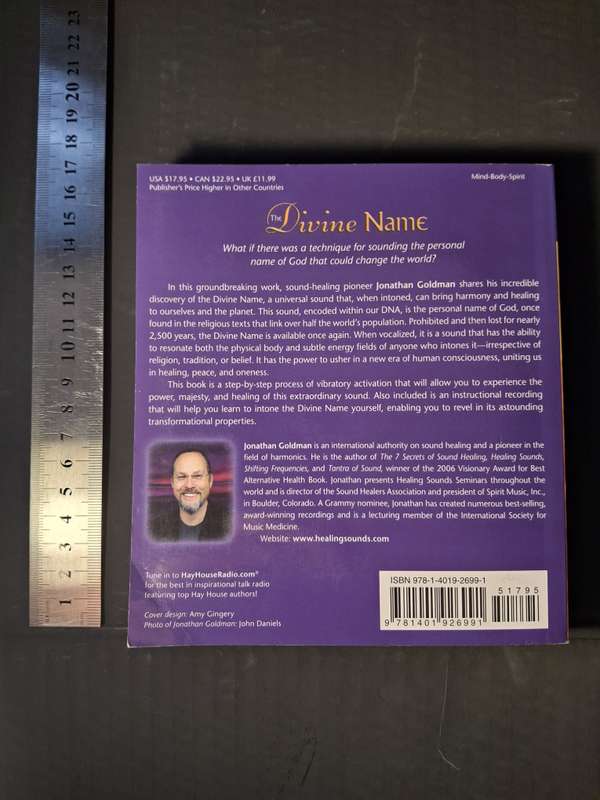 The Divine Name by Jonathan Goldman