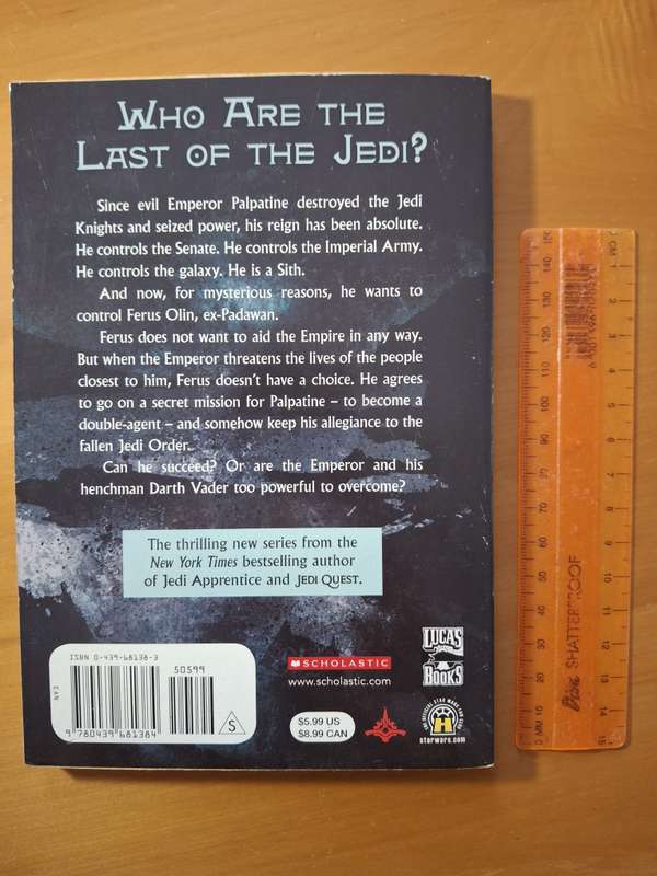 A Tangled Web (Star Wars: The Last of the Jedi, #5) by Jude Watson