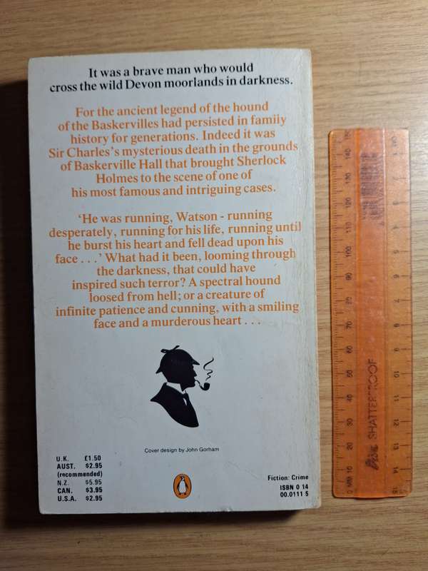 The Hound of the Baskervilles by Sir Arthur Conan Doyle