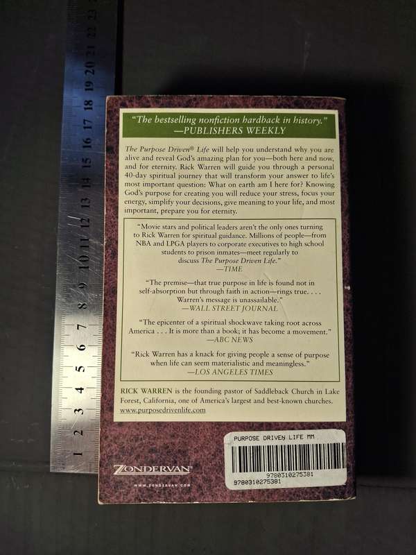 The Purpose Driven Life by Rick Warren