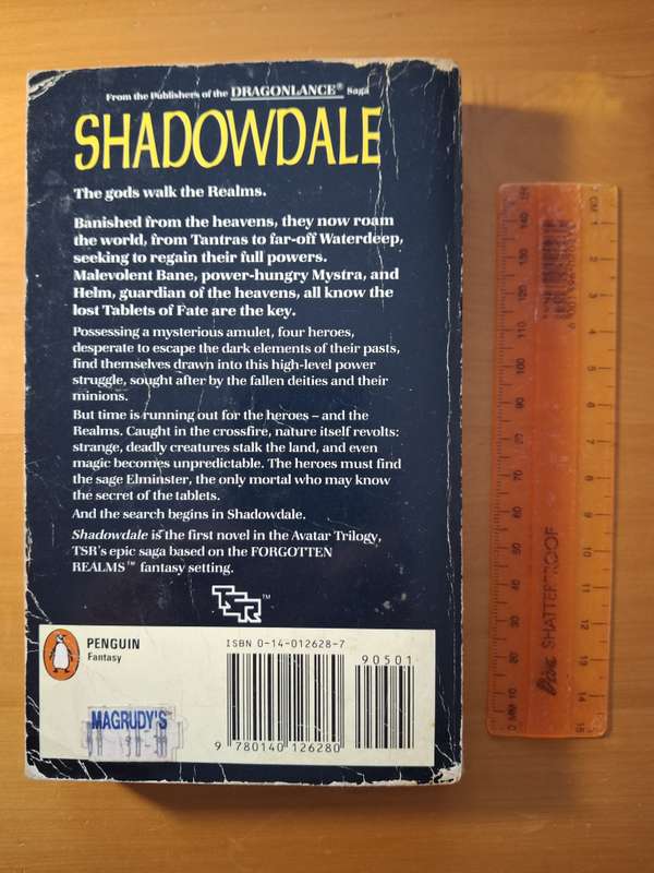 Shadowdale by Richard Awlinson (Forgotten Realms: Avatar #1)