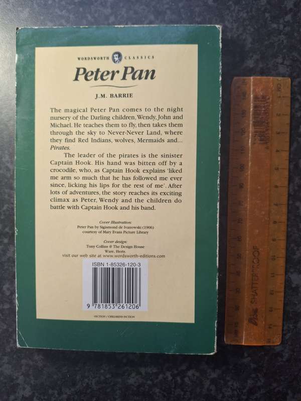 Peter Pan by J. M. Barrie