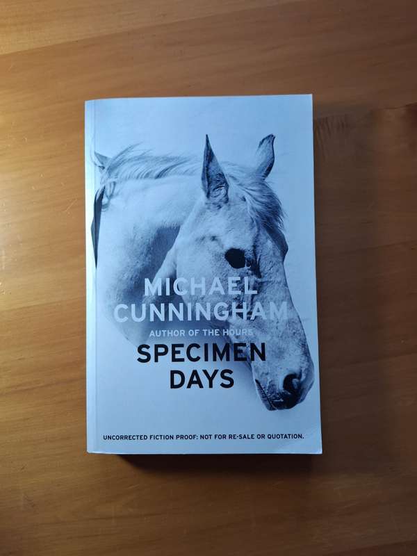 Specimen Days by Michael Cunningham