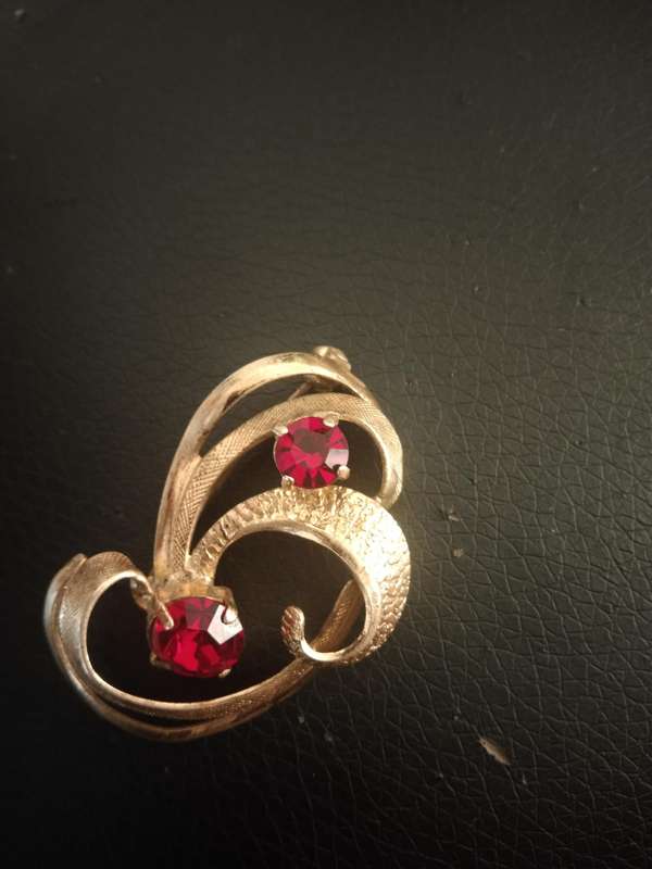 Gold Plated Stunning Old Brooch