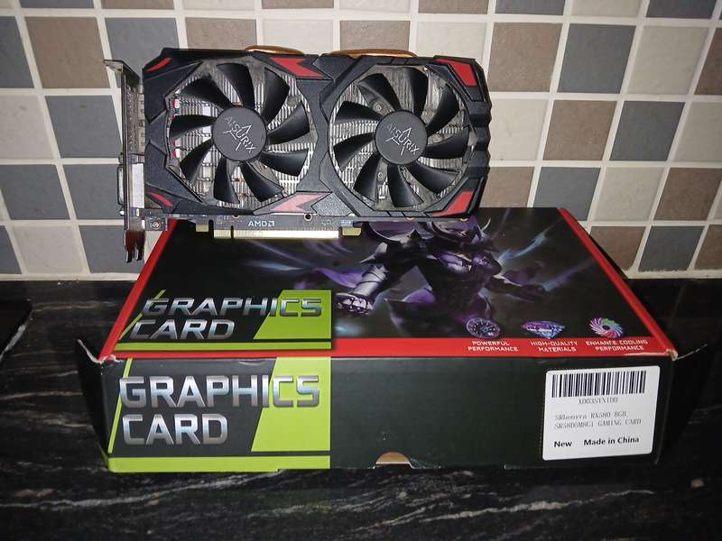 RX 580 8GB GAMING CARD