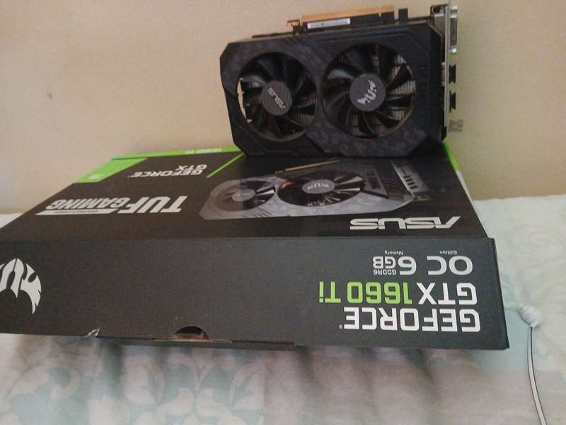 gtx 1660ti oc gddr6 asus tuff gaming graphics card