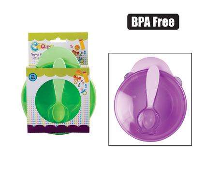 Cooey Feeding Bowl With Lid And spoon