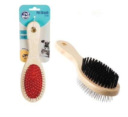 Dog/Cat Brush 22cm - Pack of 2