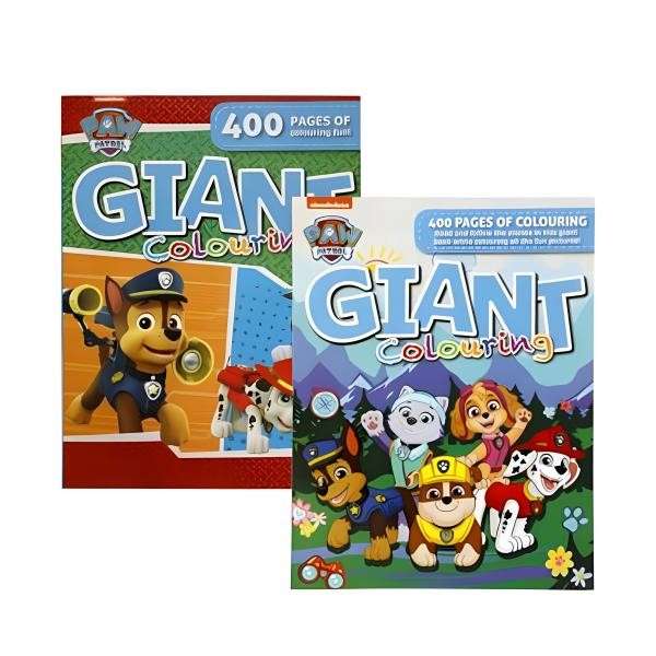 Paw Patrol 400 Page Giant Coloring Book