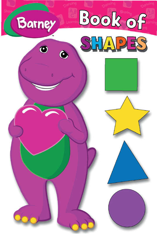 Barney Educational Book Assorted - Pack of 4