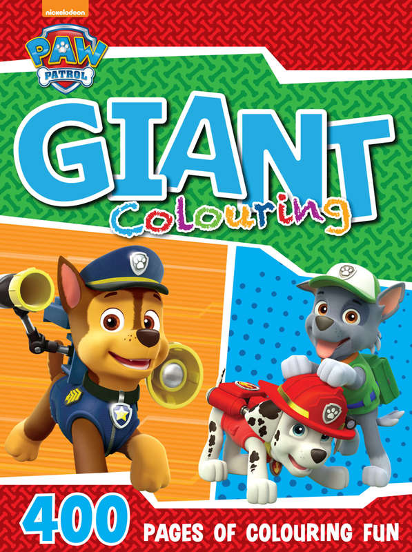 Paw Patrol 400 Page Giant Coloring Book