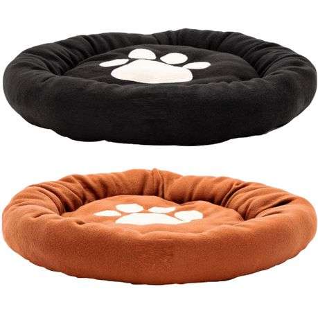 Fleece Round Pet Bed 59cm