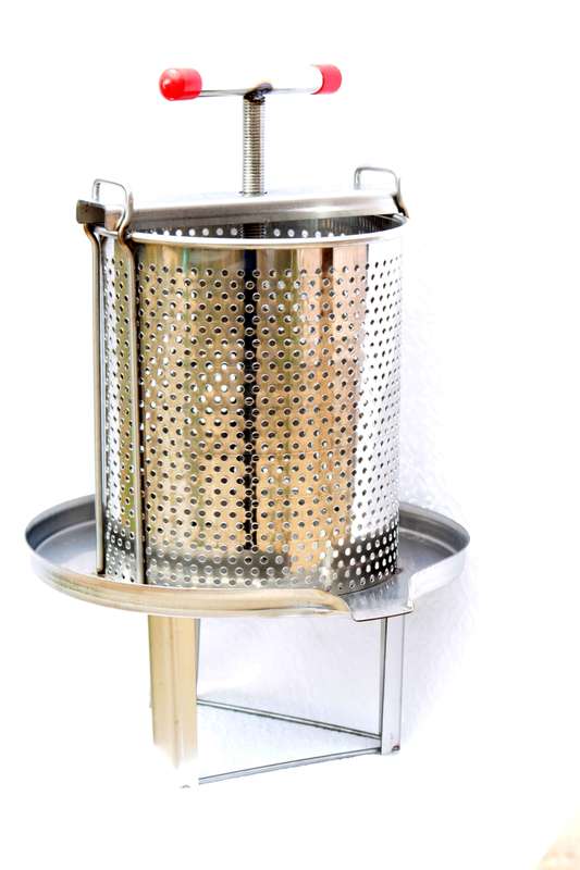 Myndmeds Honeycomb Beeswax Press honey extractor