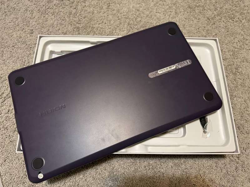 Huion Kamvas 13 Pen Display Graphics Drawing Tablet (Violet Purple)