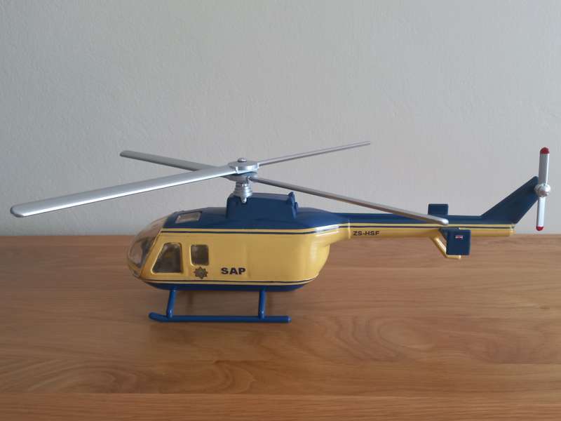 SA Police helicopter toy / model