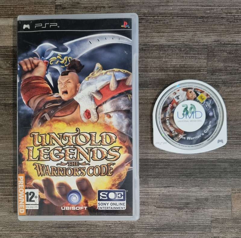 Untold Legends The Warriors Code for PSP