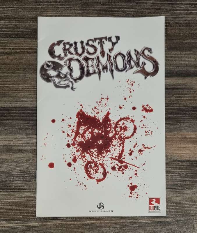 Manual for Crusty Demons for PS2
