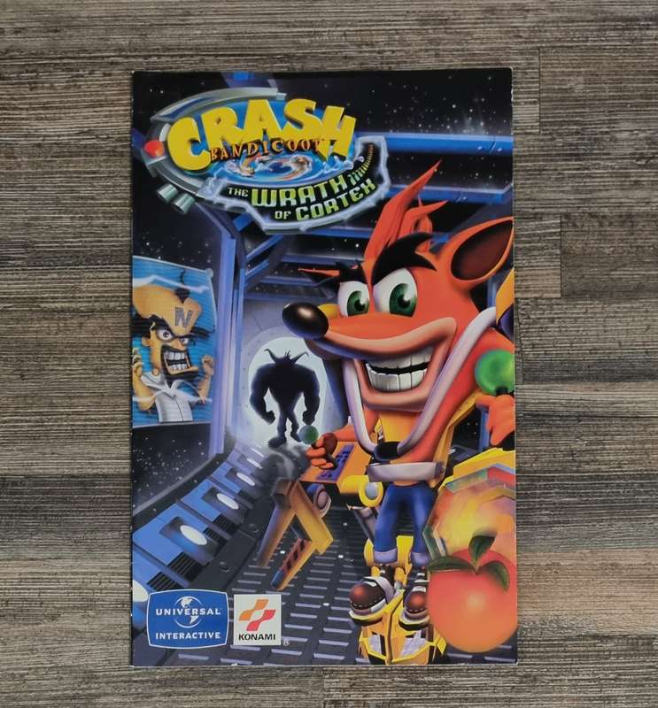Manual for Crash Wrath of Cortex for PS2