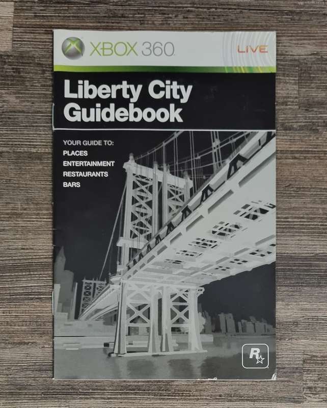 Manual for GTA Liberty City for Xbox 360