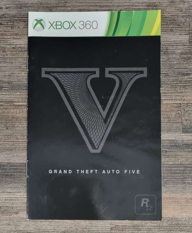 Manual for GTA 5 for Xbox 360