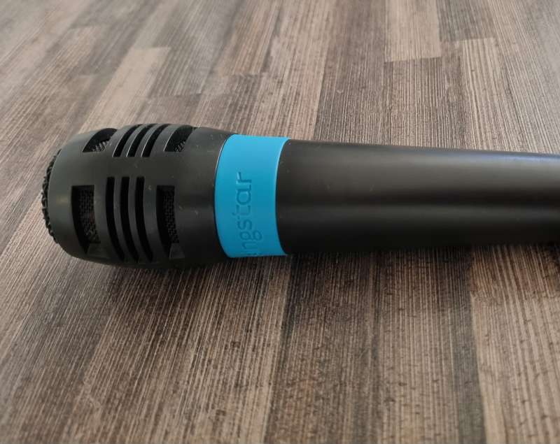 Blue Sing Star Mic for PS2 + PS3 - Untested