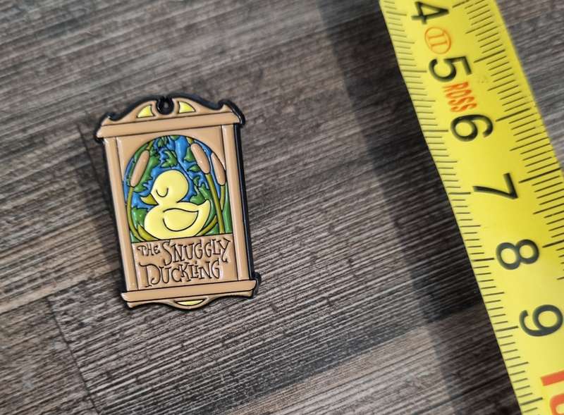 Snuggly Duckling Enamel Pin