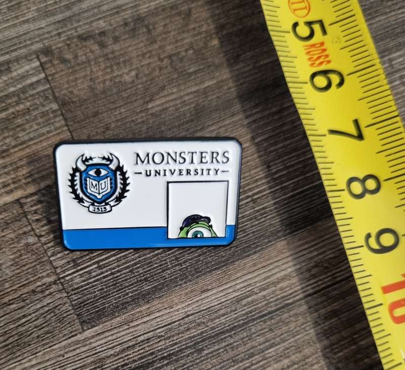 Monsters University ID Card Enamel Pin