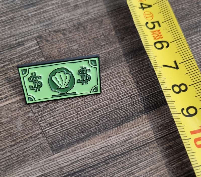 Bikini Bottom Dollar Enamel Pin