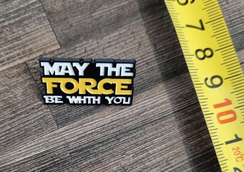 May The Force Be With You Enamel Pin