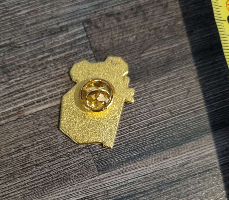 Geometric Koala Enamel Pin