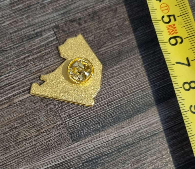 Geometric Panda Enamel Pin