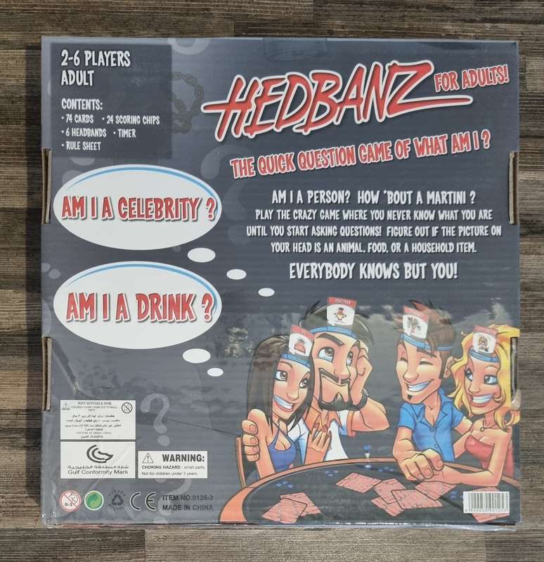 Hedbanz for Adults Board Game