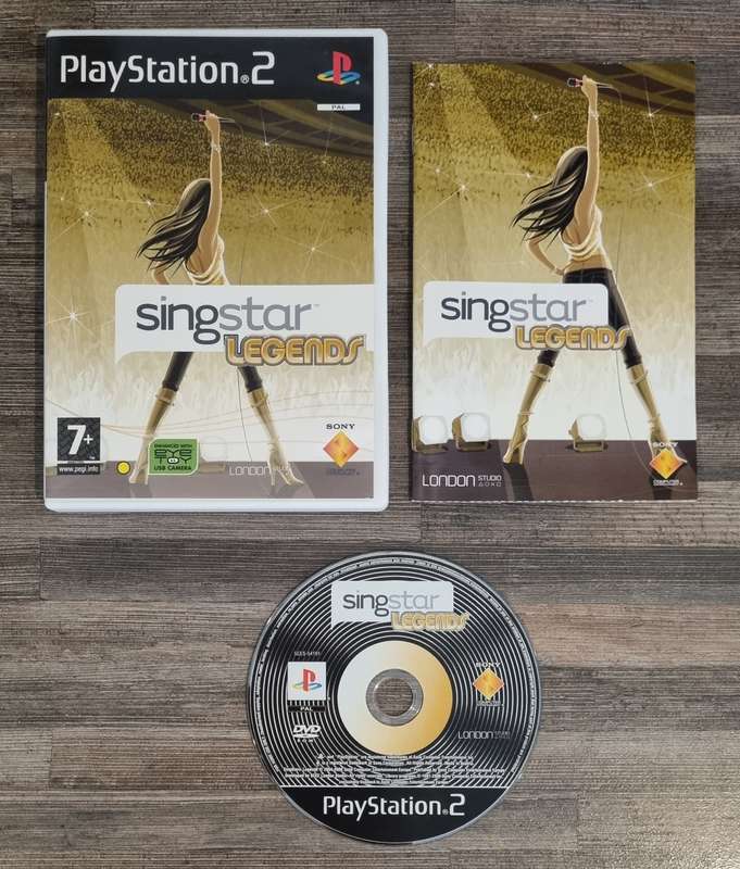 Sing Star Legends for PS2 - Complete